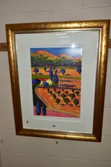 Le pays des reves iii / the land of dreams iii by Richard Pargeter, print, sold May 2022