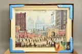 Coming from the mill - after l.s. lowry by Rolf Harris, print, sold May 2022