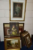 to include a signed mezzotint print by Francis S Walker of 'The Blue by Paintings And Prints Etc, print, sold May 2022