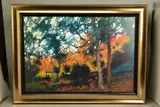 Bush sunset by Rolf Harris, print, sold May 2022