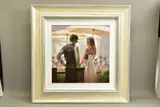 Ascot romance by Mark Spain, oil on canvas, sold Apr 2022