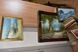 to include two landscape oils on canvas signed I by Modern Paintings And Decorative Prints Etc, oil on canvas, offered Apr 2022