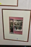Piccadilly Shop Front by Damon Bell, 1990, watercolor, sold Apr 2022
