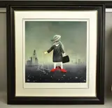 Sunday best by Mackenzie Thorpe, print, sold Apr 2022
