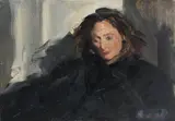 Portrait of Rachel Haywood by Howard Morgan, Oil on canvas, sold Dec 2021