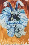 Angora rabbit Signed and indistinctly inscribed John Bratby/The *** by John Bratby, Oil on canvas, offered Dec 2021