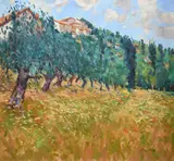 Mastiano by George Devlin, Oil on canvas, sold Dec 2021