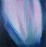The Aurora Borealis I Signed KEITH GRANT by Keith Grant, Oil on canvas laid on board, sold Dec 2021