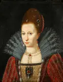 Portrait of a lady, said to be Queen Anne by English School, oil on canvas, offered Dec 2014