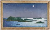 Untitled by Emlen Etting, oil on canvas, sold Aug 2023