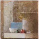 STILL-LIFE PAINTING by Marco Klee Fallani, oil on canvas, sold Oct 2024