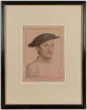 PORTRAIT OF SIR PHILIP HOBBY PRINT by Francesco Bartolozzi, etching and stipple engraving, sold Oct 2024