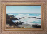Untitled by Bennett Bradbury, Oil on canvas, sold Aug 2019