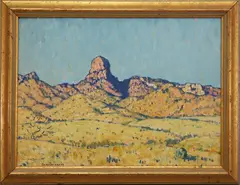 Baboquivaris by Will Foote, Oil on panel, sold Aug 2019