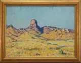 Baboquivaris by Will Foote, Oil on panel, sold Aug 2019