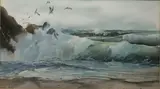 Untitled by Carolyn Blish, Watercolor, sold Aug 2019