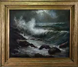 Untitled by Giuseppe D'andrea, Oil on canvas on board, sold Aug 2019