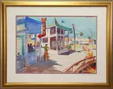 Rehobeth, Del. by Edward Lynam Grant, Watercolor, sold Aug 2019