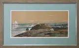 Untitled by Edmund Darch Lewis, Watercolor, sold Aug 2019