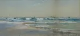 Untitled by Edmund Darch Lewis, Watercolor, sold Aug 2019