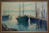 Untitled by Cesare Ricciardi, Oil on canvas, sold Aug 2019