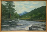 Untitled by Victor Shearer, Oil on canvas, sold Aug 2019