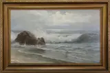 Untitled by Nels Hagerup, Oil on board, sold Aug 2019