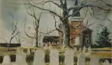 Untitled by Carolyn Blish, Watercolor, sold Aug 2019