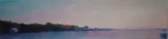 Larchmont Morning by Larry Horowitz, Watercolor, sold Aug 2019