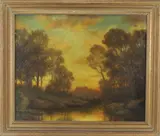 Untitled by Emil Hermann, Oil on canvas, sold Dec 2019