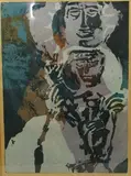 Untitled by Sister Mary Corita Kent, Serigraph, sold Jan 2020