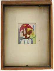 Untitled by Nathan Gluck, Mixed media, sold Mar 2020