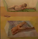 Hedonic Sequence by Will Barnett, Oil on canvas, sold Mar 2020