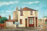 The White House by Sali Herman, 1949, oil on canvas, sold Nov 2021