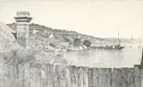 Western End Of Goat Island, Sydney Harbour by Lloyd Rees, 1933, pencil on paper, sold Nov 2021