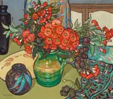 Gum Blossom by Criss Canning, 1990, oil on canvas, sold Nov 2021