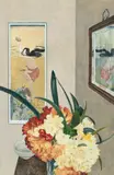 Japanese Print And Clivias by Cressida Campbell, 2013, unique colour woodblock print, sold Apr 2021