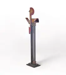 No. 369 by Robert Klippel, 1981, cast 1982 bronze, sold Apr 2021