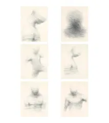 Lynchings by Vernon Ah Kee, 2011, suite of six charcoal on paper works, sold Apr 2021