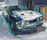 Paul’S Falcon by Ben Quilty, 2008, oil on linen, sold Nov 2020