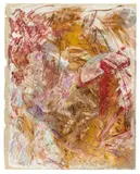 Composition 1987 by Reuven Zahavi, Gouache sur papier, sold Jun 2025