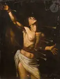 Saint Sébastien by Louis Finson, Toile, sold Jun 2025