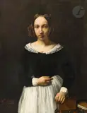 Portrait de femme au livre by Alexandre Cabanel, Toile, sold Jun 2025