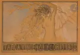 Targa Vincenzo Florio by René Lalique, 1908, Aquarelle et crayon sur papier calque, sold Jun 2025