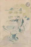 L'Administration que l'Europe entière nous envie by Jacques Villon, Aquarelle et lavis d'encre, sold Jun 2025