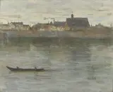 La Loire à Amboise by Siebe Johannes ten Cate, Pastel, sold Nov 2023