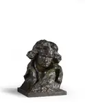 Beethoven by Naoum Aronson, Bronze patiné, sold Nov 2023