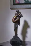 L'Hommage à Priape by René Charles de Saint-Marceaux, Épreuve en bronze patiné, sold Nov 2023