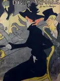 Le Divan Japonais by Henri de Toulouse-Lautrec, Affiche, Fournier Éditeur, impr, sold Oct 2023