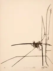 Funambule by Sam Szafran, 1971, Lithographie sur papier, sold Jun 2024